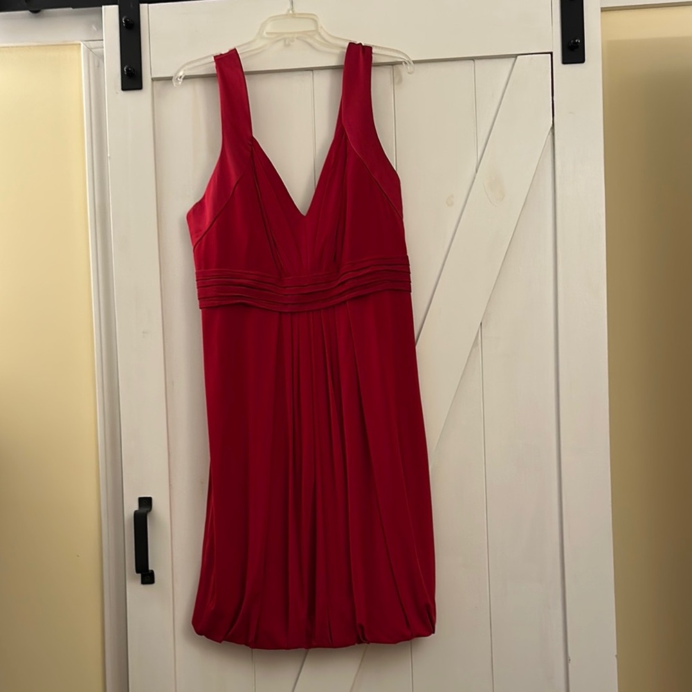 BCBGMaxAzria Vibrant Red Dress